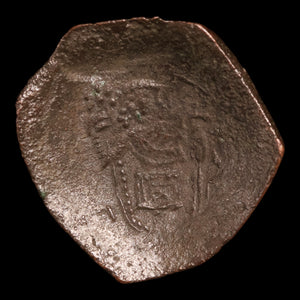 Latin Rulers of Constantinople, BI Trachy, Christ & Emperor - 1204 to 1261 CE - The Crusades