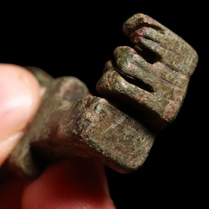 Roman Empire, Bronze Key Ring - c. 200 to 400 CE - Roman Empire