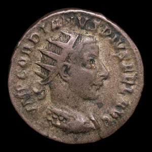 Rome, Emperor Gordian III, AR Antoninianus, Fortuna (Goddess of Fortune) - 242 to 244 CE - Roman Empire