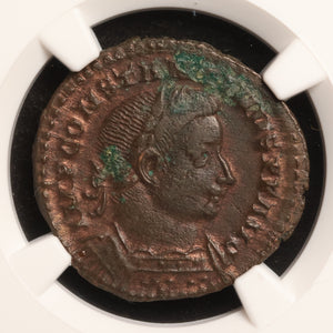 Rome, Emperor Constantine the Great, BI Nummus, Genius (Divinity) - 307 to 310 CE - NGC Certified
