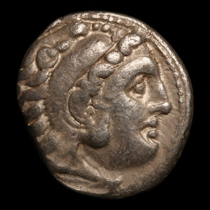Macedon, Alexander the Great, Posthumous AR Drachm - 310 to 301 BCE - Greek World
