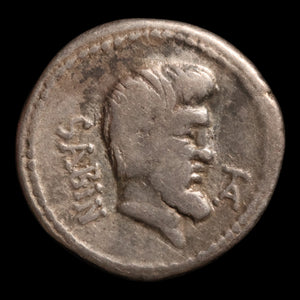 Roman Republic, L. Titurius Sabinus, Abduction of Sabine Women Reverse - 89 BCE - Roman Republic
