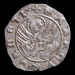 Republic of Venice, Doge Andrea Contarini, AR Soldino - 1368 to 1382 CE - Italian States