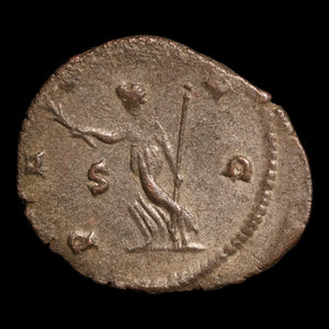 Rome, Emperor Gallienus, AR Antoninianus, Pax (Goddess of Peace) - 260 to 268 CE - Roman Empire