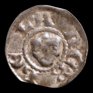 Hungary, King Béla IV, AR Denier Bracteate - 1235 to 1270 CE - Hungary