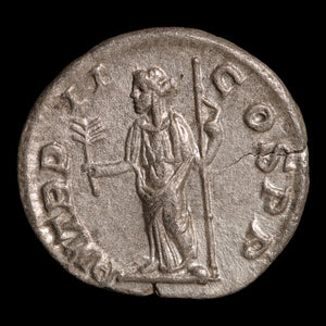 Rome, Emperor Severus Alexander, AR Denarius, Pax (Goddess of Peace) - 223 CE - Roman Empire