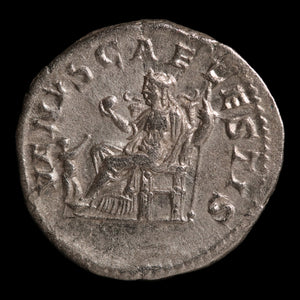 Rome, Julia Soaemias (Mother of Elagabalus), AR Denarius, Venus (Goddess of Love) - 218 to 222 CE - Roman Empire