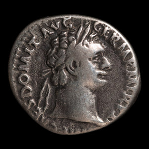 Rome, Emperor Domitian, AR Denarius, Minerva (Goddess of Wisdom) - 92 CE - Roman Empire
