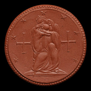 Weimar Germany, Brandenburg, 10 Marks, Porcelain Notgeld - 1921 - Germany