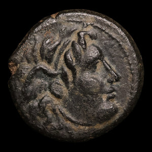 Seleucid Empire, Seleucus I Nicator, AE Unit, Medusa & Lion - c. 300 to 281 BCE - Greek World