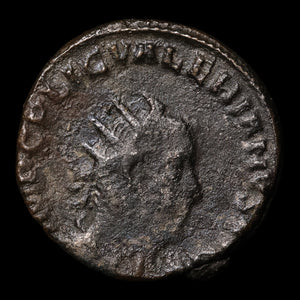Rome, Emperor Valerian, BI Antoninianus, Concordia (Goddess of Agreement) - 254 CE - Roman Empire