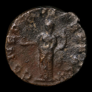 Rome, Emperor Valerian, BI Antoninianus, Concordia (Goddess of Agreement) - 254 CE - Roman Empire