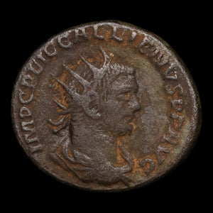 Rome, Emperor Gallienus, BI Antoninianus, Gallienus & Valerian Reverse - 255 to 256 CE - Roman Empire
