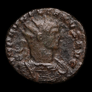 Rome, Emperor Aurelian, BI Antoninianus, Fortuna (Goddess of Fortune) - 270 to 275 CE - Roman Empire