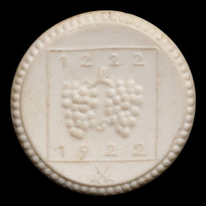 Weimar Germany, Grünberg, 1 Mark, Porcelain Notgeld - 1922 - Germany