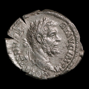 Rome, Emperor Septimius Severus, AR Denarius, Pax (Goddess of Peace) - 194 CE - Roman Empire
