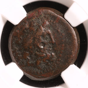 Prolemaic Egypt, King Ptolemy III, AE20 (Bronze), VF (Very Fine) - 285 to 246 BCE - NGC Certified