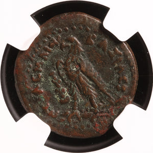 Prolemaic Egypt, King Ptolemy III, AE20 (Bronze), VF (Very Fine) - 285 to 246 BCE - NGC Certified