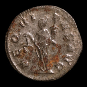 Rome, Emperor Gallienus, BI Antoninianus, Aequitas (Justice) - 260 to 268 CE - Roman Empire