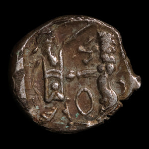 Phoenicia, City of Sidon, AR 1/16 Shekel, Ship & King Fighting Lion - c. 400 to 333 BCE - Greek World