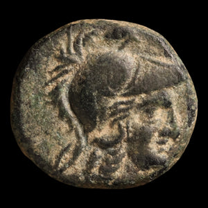 Mysia, City of Pergamon, Bronze Unit, Athena (Goddess of Wisdom) - c. 200 to 20 BCE - Greek World