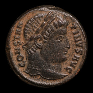 Rome, Emperor Constantine I "the Great," AE Unit, Camp Gate Reverse - 325 to 326 CE - Roman Empire