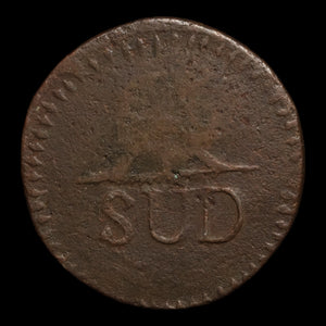 Mexican War for Independence, Insurgent Coinage, Copper 8 Reales  - 1813 - Mexico