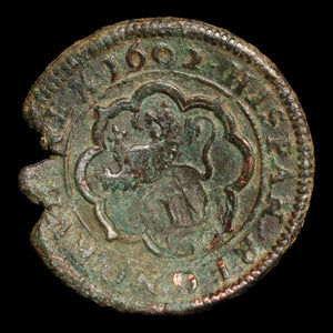 Spain, King Philip III, Copper 4 Maravedis - 1602 - Spanish Empire