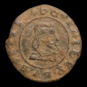 Spain, King Philip IV, Copper 8 Maravedis - 1663 - Spanish Empire
