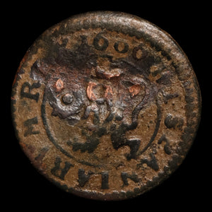 Spain, King Philip III, Copper 4 Maravedis - 1606 - Spanish Empire