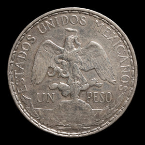 Mexico, "Caballito" 1 Silver Peso, Liberty on Horseback - 1910 - Mexico (Porfiriato Period)