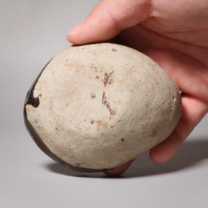 China, Song to Yuan Dynasty, Earthenware Oil Lamp with Brown Glaze - c. 1200s CE - Imperial China