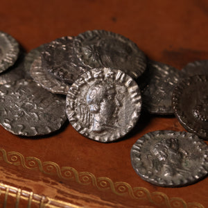 Greek India, Indo-Scythians, Various Kings, Silver Drachm - c. 90 to 25 BCE - Central Asia