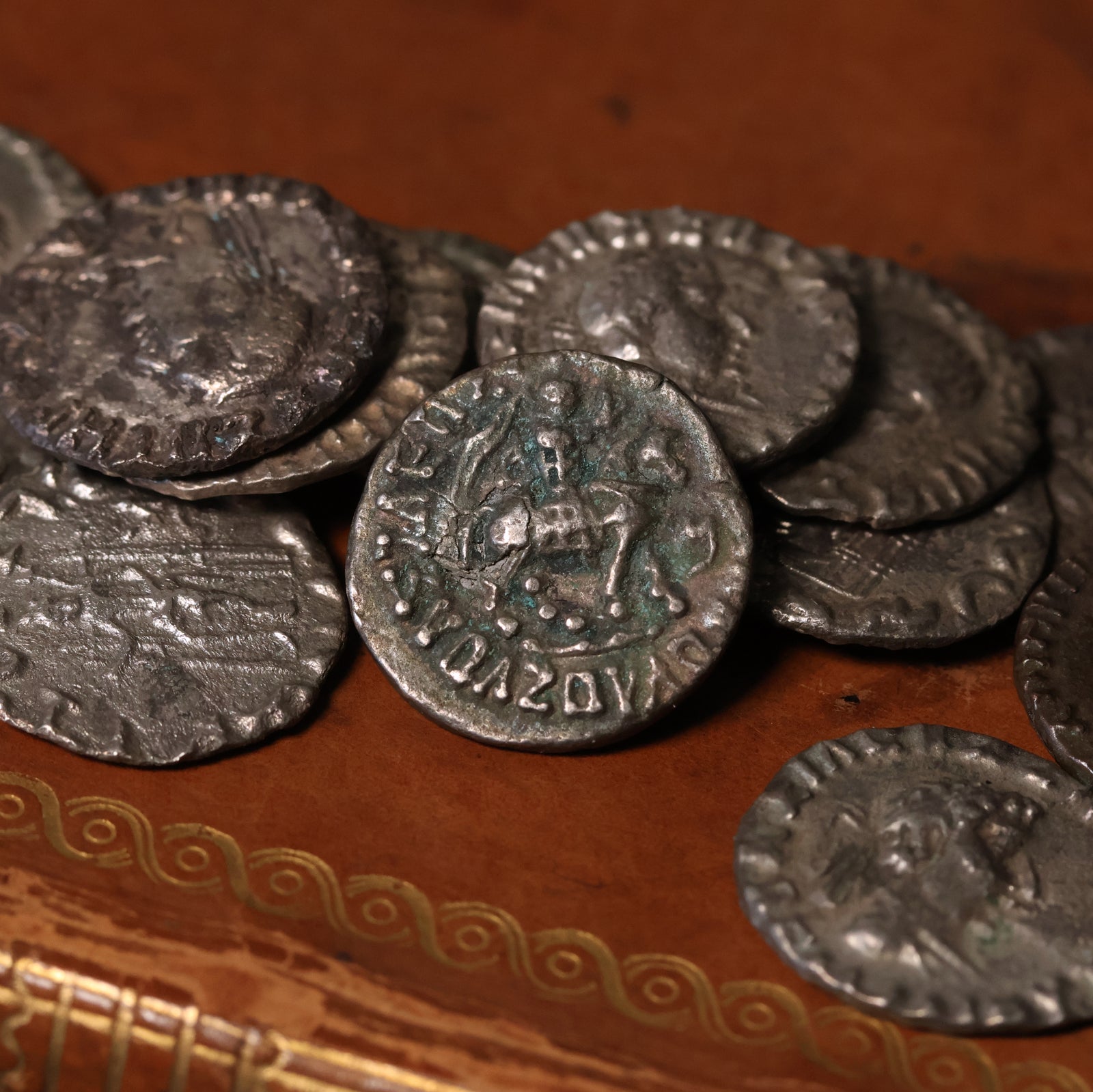 Greek India, Indo-Scythians, Various Kings, Silver Drachm - c. 90 to 25 BCE - Central Asia