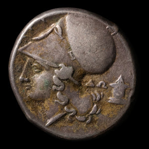 Akarnania, City of Anaktorion, AR Stater, Pegasus & Athena - c. 345 to 300 BCE - Ancient Greece