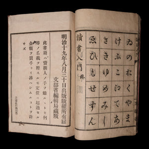 Introduction to Reading - Meiji 19 (1886) - Japan
