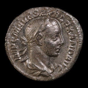 Rome, Emperor Severus Alexander, AR Denarius, Emperor In Military Attire Reverse - 228 to 231 CE - Roman Empire