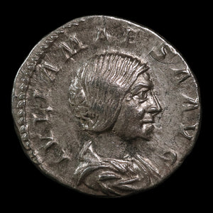 Rome, Julia Maesa, AR Denarius, Felicitas (Divine Productivity) - 218 to 222 CE - Roman Empire