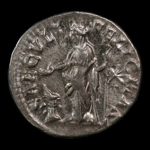 Rome, Julia Maesa, AR Denarius, Felicitas (Divine Productivity) - 218 to 222 CE - Roman Empire