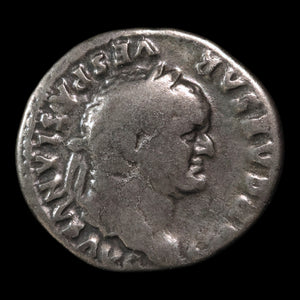 Rome, Emperor Vespasian, AR Denarius, Victory Reverse - 75 CE - Roman Empire