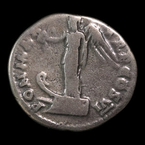 Rome, Emperor Vespasian, AR Denarius, Victory Reverse - 75 CE - Roman Empire