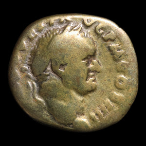 Rome, Emperor Vespasian, AR Denarius, Vesta (Goddess of Home) - 72 to 73 CE - Roman Empire