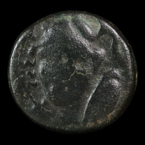 Thessaly, City of Pharsalos, AE Unit, Athena & Horseman - c. 400 to 344 BCE - Ancient Greece