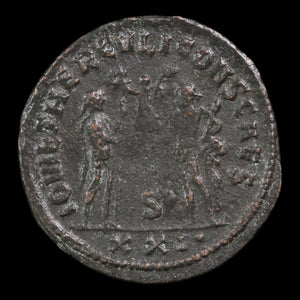 Rome, Emperor Constantius Chlorus, BI Antoninianus, Jupiter Reverse - 284 to 294 CE - Roman Empire