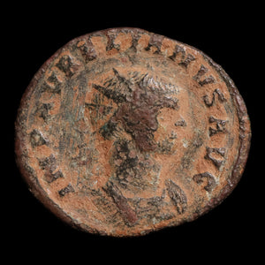 Rome, Emperor Aurelian, BI Antoninianus, Fortuna (Goddess of Fortune) - 270 to 275 CE - Roman Empire