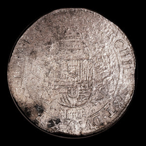Shipreck of the Hollandia, Spanish Netherlands, 1 Silver Ducaton, Antwerp - 1667 CE - NGC Certified