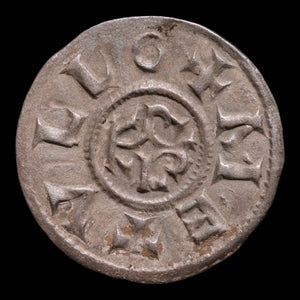 West Francia, King Charles II, AR Denier - 840 to 877 CE - France (Carolingian Empire)