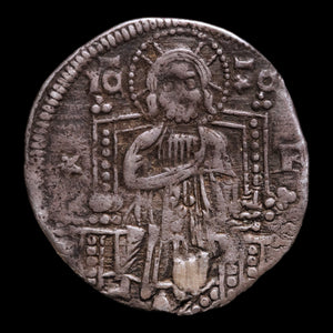 Republic of Venice, Doge Andrea Contarini, AR Grosso - 1368 to 1382 CE - Italian States