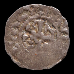 France, King Hugh Capet, AR Obol - 987 to 996 CE - France