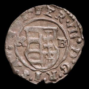 Hungary, King Ferdinand III, BI Denier, Madonna & Child - 1638 CE - Kingdom of Hungary